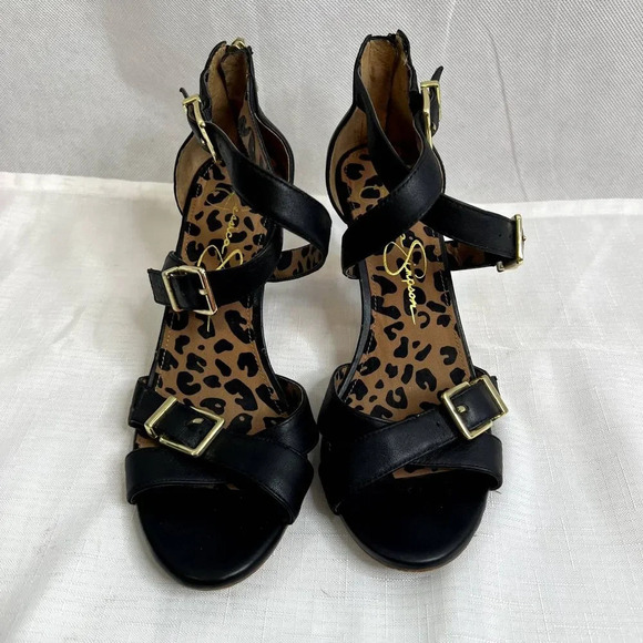 Jessica Simpson Strappy High Heel Pumps Size 9.5B - Picture 11 of 11